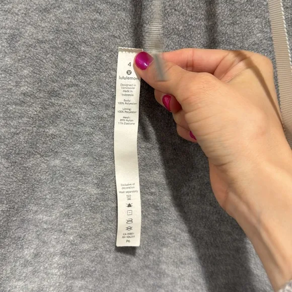 • Lululemon • Women’s Go Forward Pullover Fleece Cowl Neck Heathered Core 4