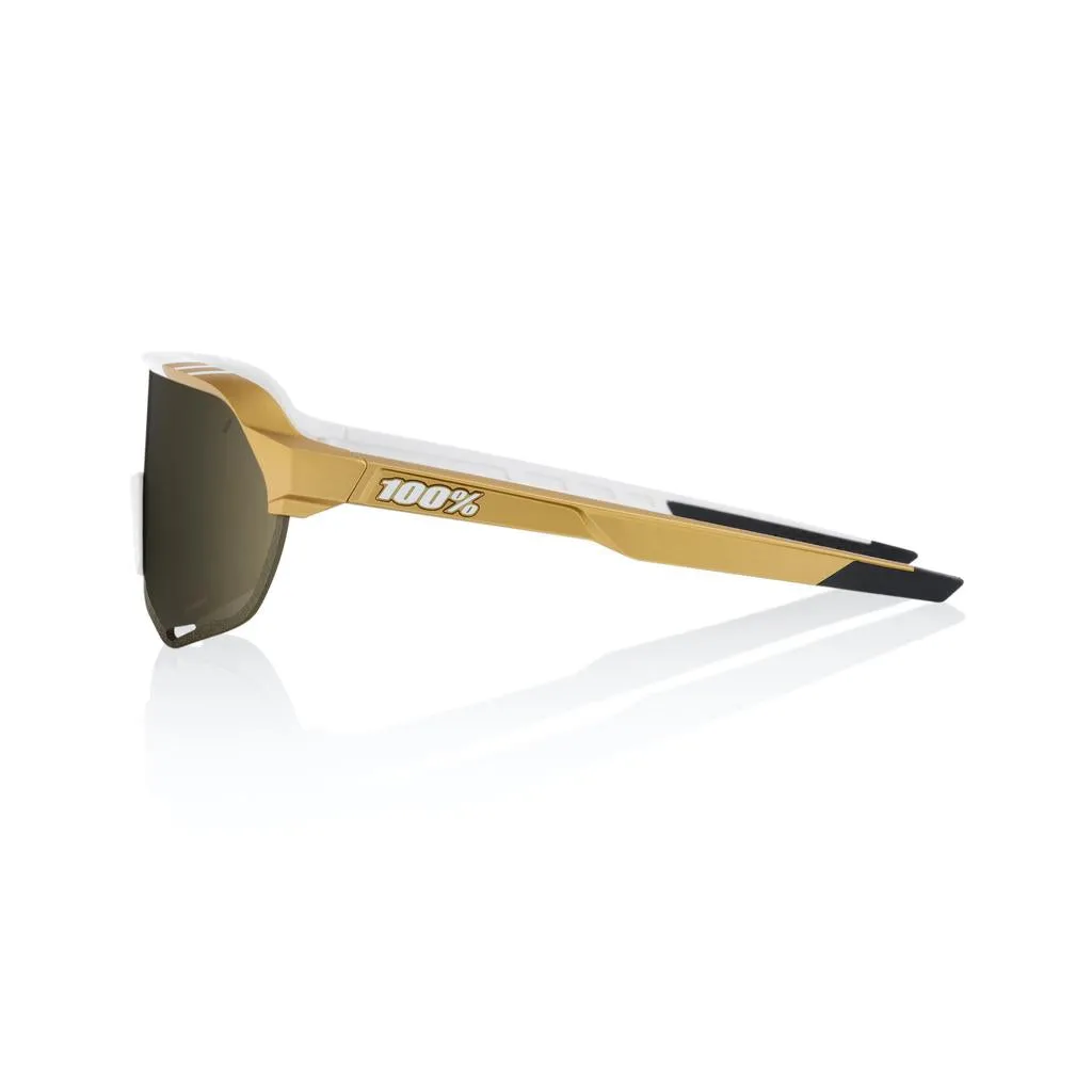 100% S2 - Limited Edition Peter Sagan - White Gold - Gold Mirror Lens