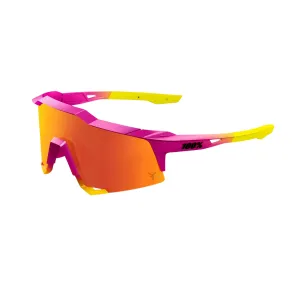 100% Speedcraft - Fernando Tatis Jr Le Pink / Yellow Hiperâ® Red Multilayer Mirror Lens