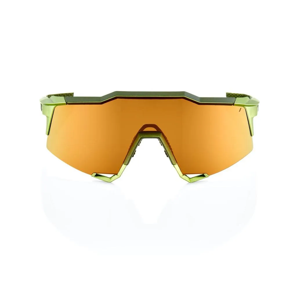 100% Speedcraft - Matte Metallic Viperidae - Bronze Multilayer Mirror Lens