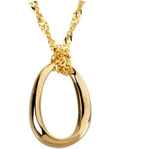 10k Yellow Gold Fashion Pendant