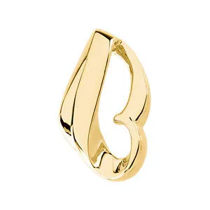 14k White Gold Fashion Chain Slide
