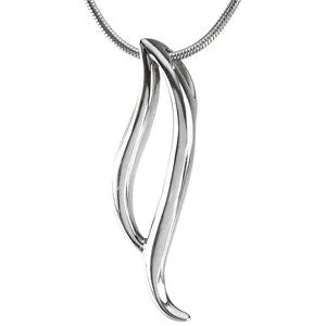 14k White Gold Fashion Pendant