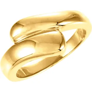14k Yellow Gold Fashion Band, Size 6