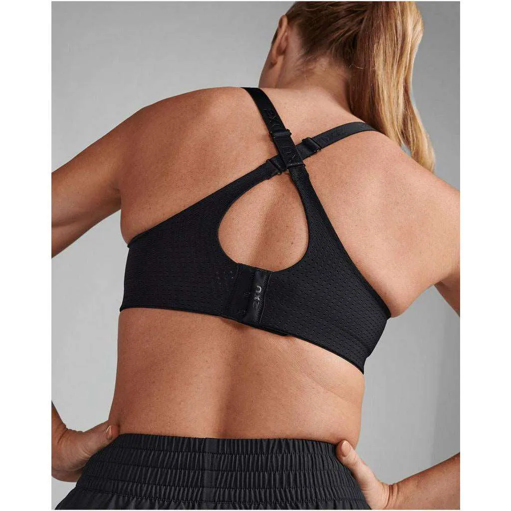 2XU Women Aero Medium Impact Bra - Black / Black