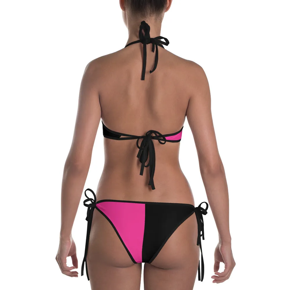 806 Bikini Lime Green (Black 806 Pink Skull) Reversible to BLK/Pink (Black 806 white skull)Printed when ordered (12 to 14 days to arrive)