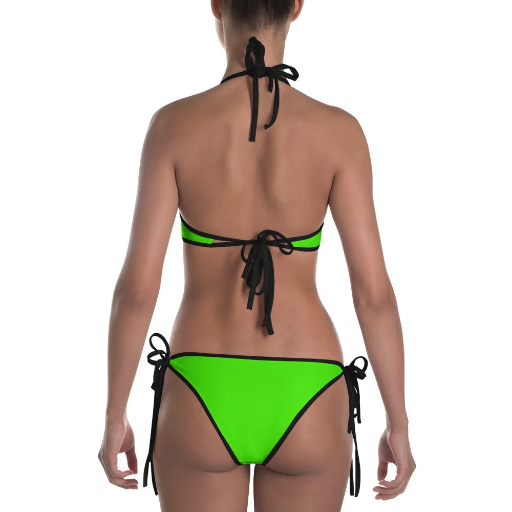 806 Bikini Lime Green (Black 806 Pink Skull) Reversible to BLK/Pink (Black 806 white skull)Printed when ordered (12 to 14 days to arrive)