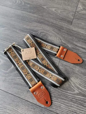 AIR Outlaw Premium handcrafted Boutique Guitar Straps made in the UK.
