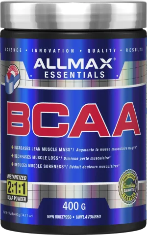 ALLMAX BCAA - Unflavoured (400 g)