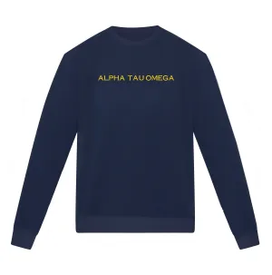 Alpha Tau Omega lululemon Steady State Crew - True Navy