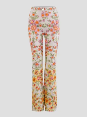 Amor Corallina Embellished Pants