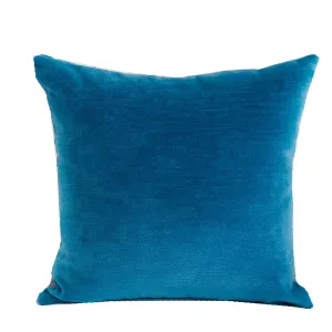 Aqua Dulce Teal Handmade Luxury Pillow