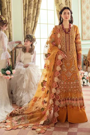 ARABELLA NL-25 | Nureh The Secret Garden Luxury Formals Collection 2022 | Unstitched Embroidered Chiffon Suits
