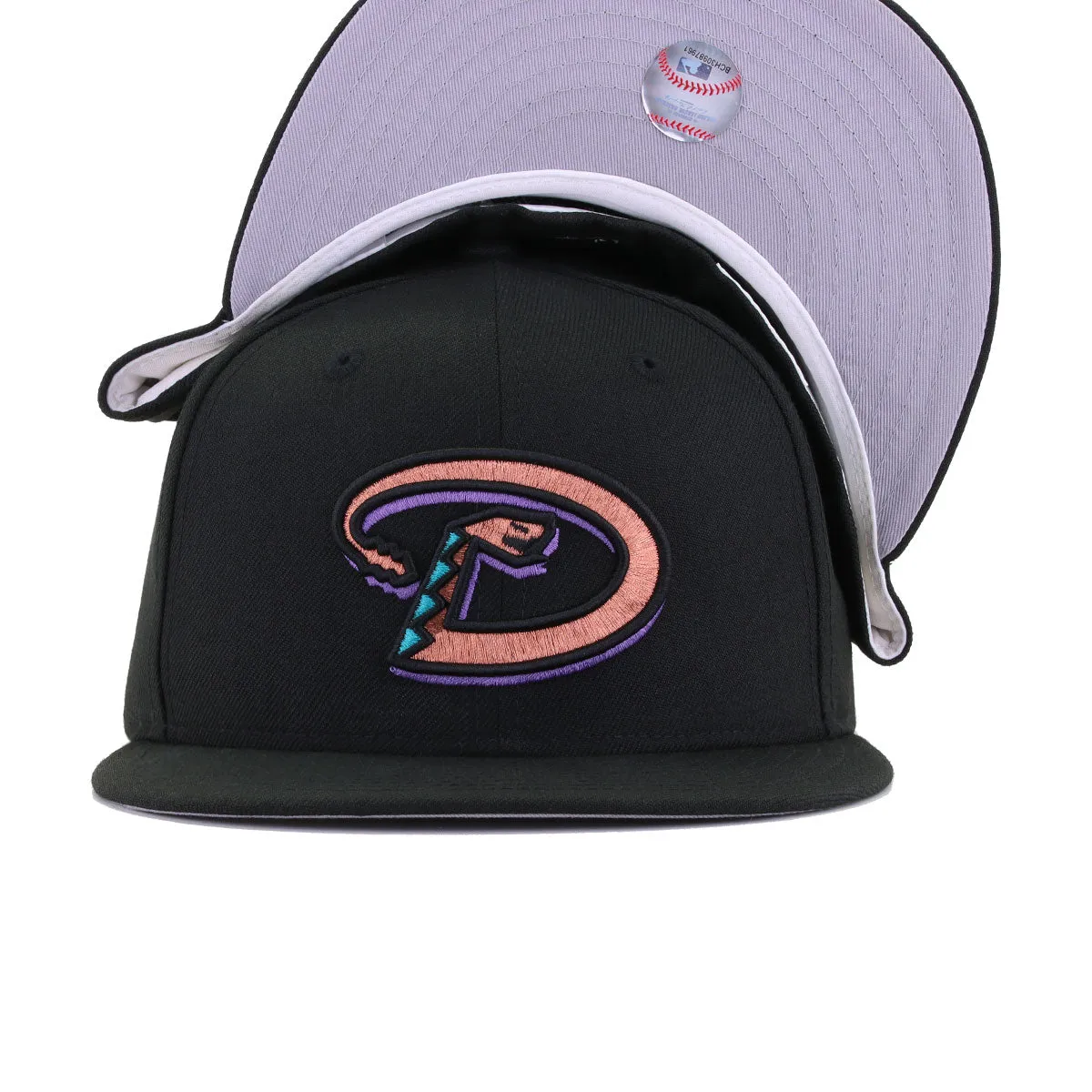 Arizona Diamondbacks Black Cooperstown AC New Era 59Fifty Fitted