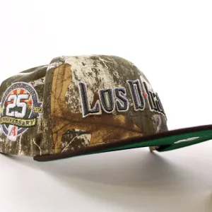 Arizona Diamondbacks (Los Diamondbacks) Arizona Born 25Th Anniversary New Era 59Fifty Fitted Hat (RealTree Camo BurntWood Green Under Brim)