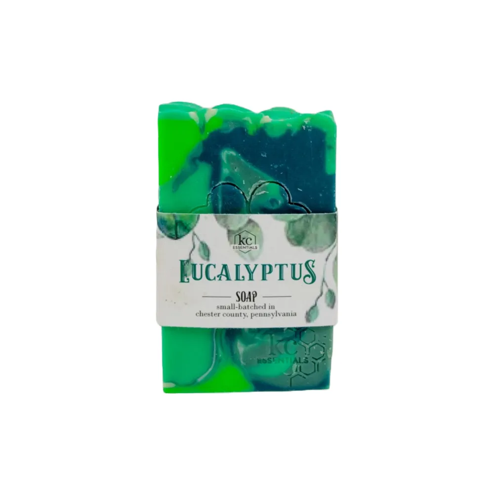 Artisan Made Vegan Bar Soap - Eucalyptus