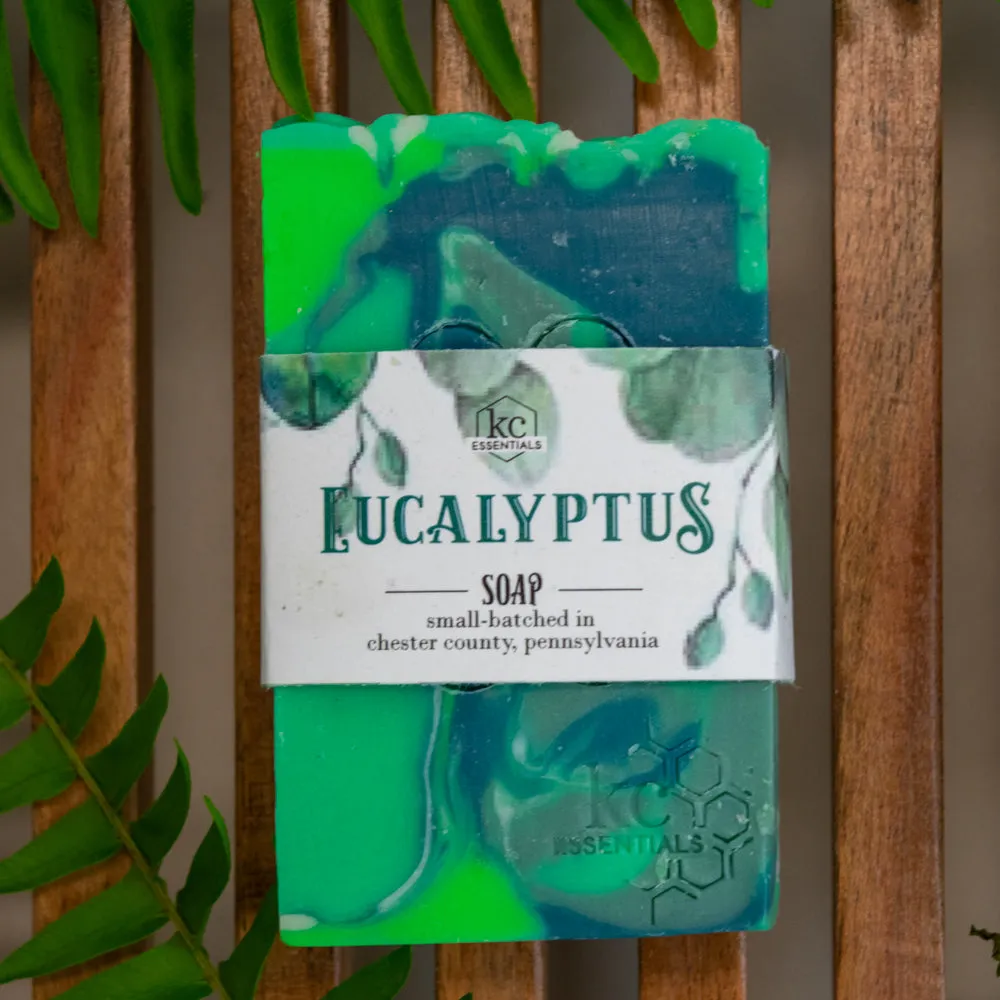 Artisan Made Vegan Bar Soap - Eucalyptus