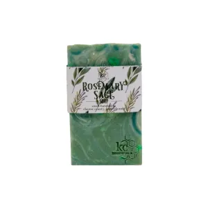 Artisan Made Vegan Bar Soap - Rosemary Sage