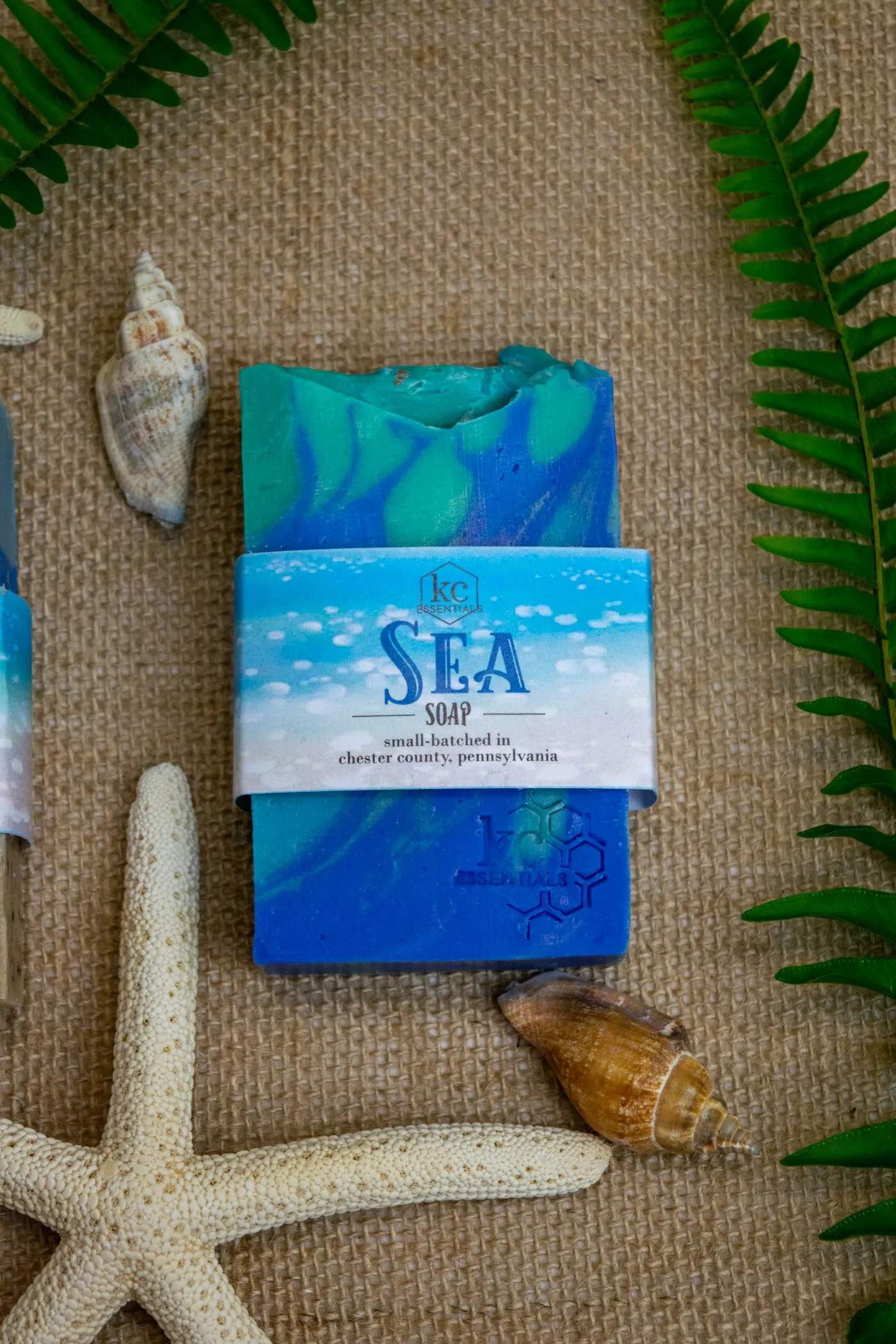 Artisan Made Vegan Bar Soap - Sea