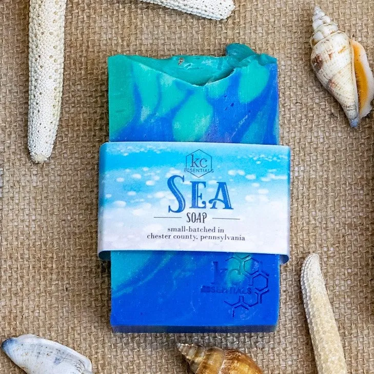 Artisan Made Vegan Bar Soap - Sea