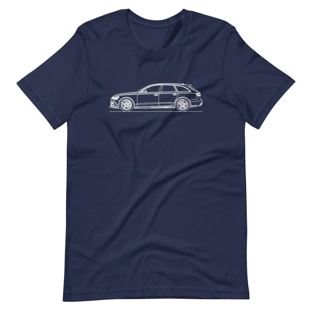 Audi C7 RS6 Avant silhouette T-shirt