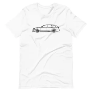 Audi C7 RS6 Avant silhouette T-shirt