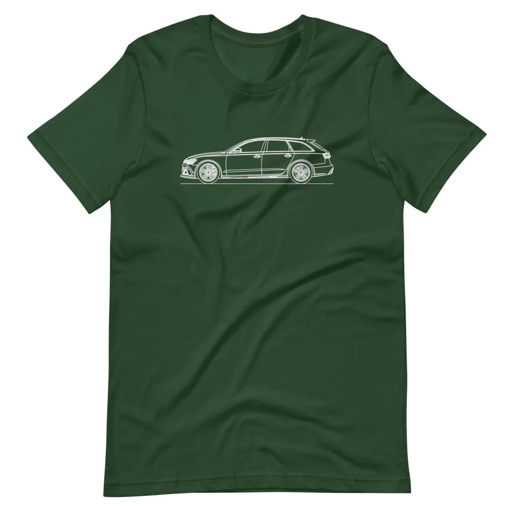 Audi C7 RS6 Avant silhouette T-shirt
