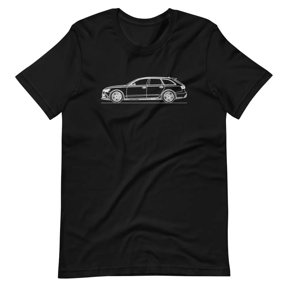 Audi C7 RS6 Avant silhouette T-shirt