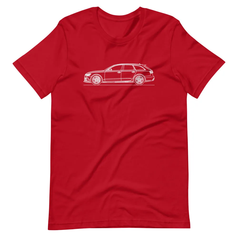 Audi C7 RS6 Avant silhouette T-shirt