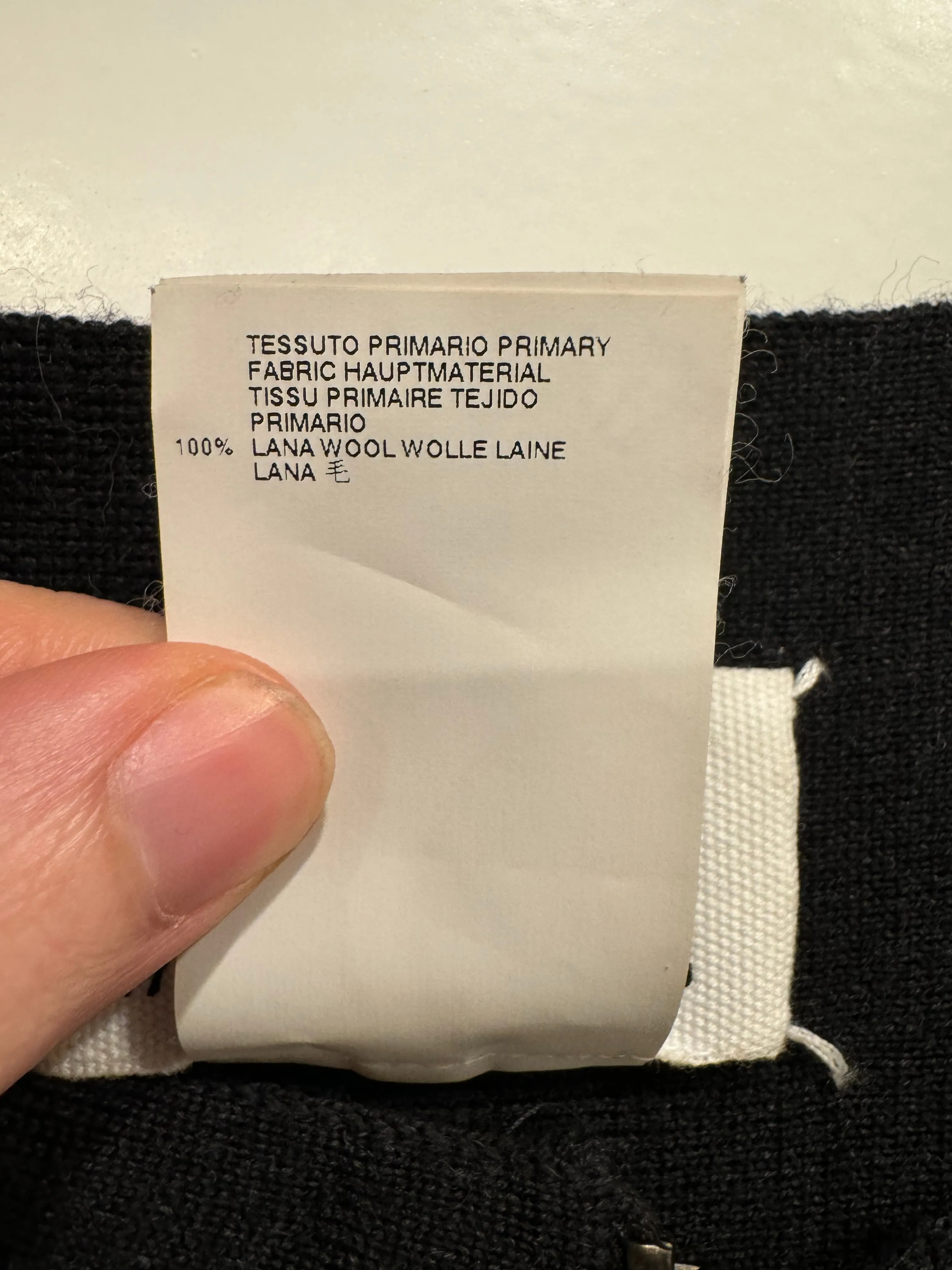 A/W2012 Maison Margiela tornado wool knit sweater
