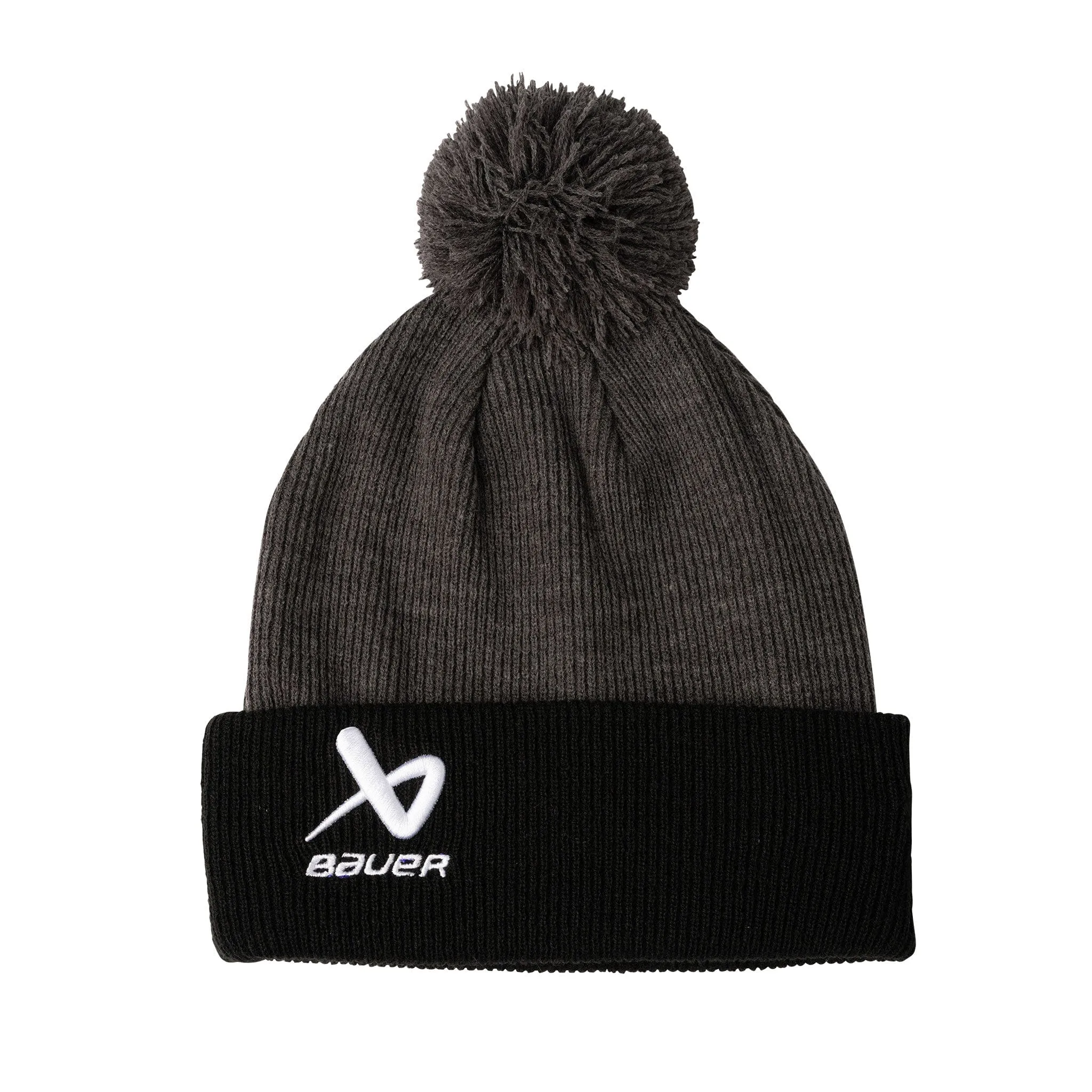 Bauer Two Tone Knit Pom Toque