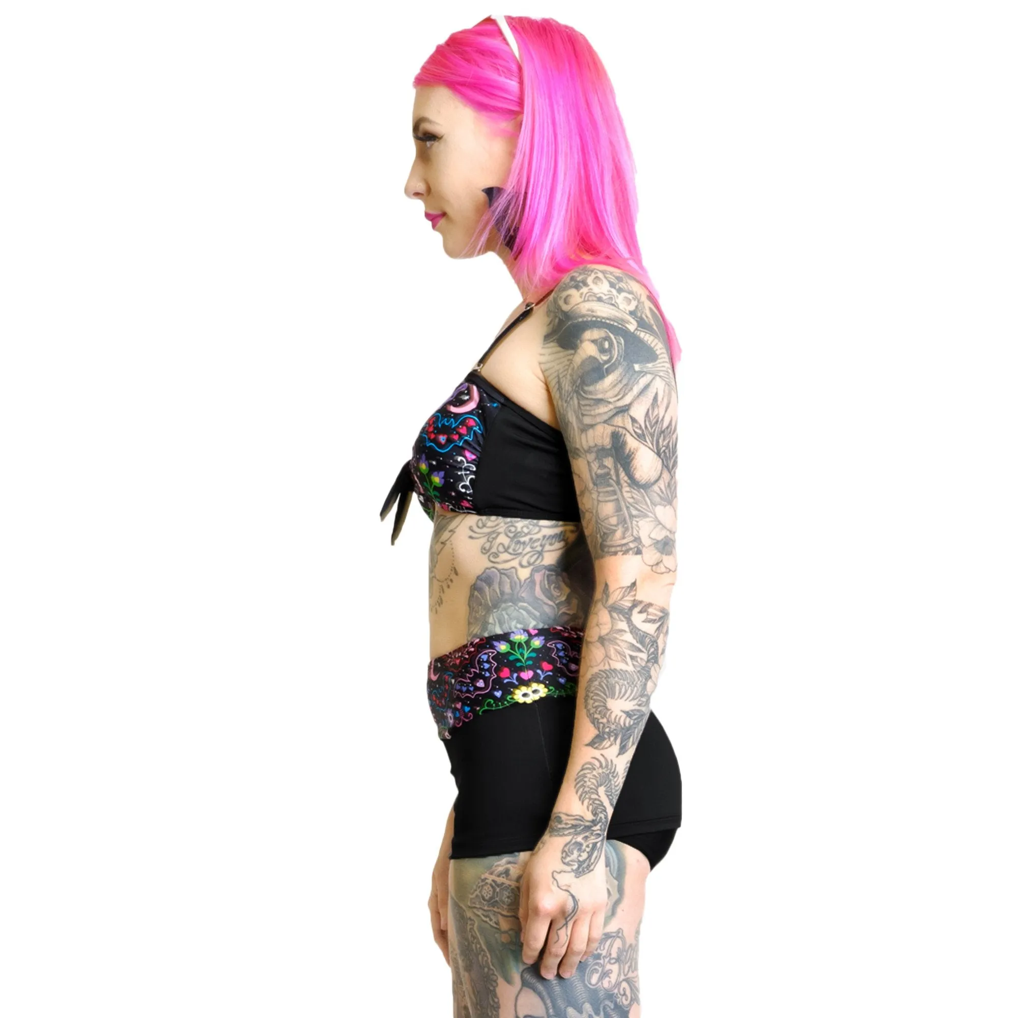 BIKINI PIN UP SKIRTED | BATTY FOLK