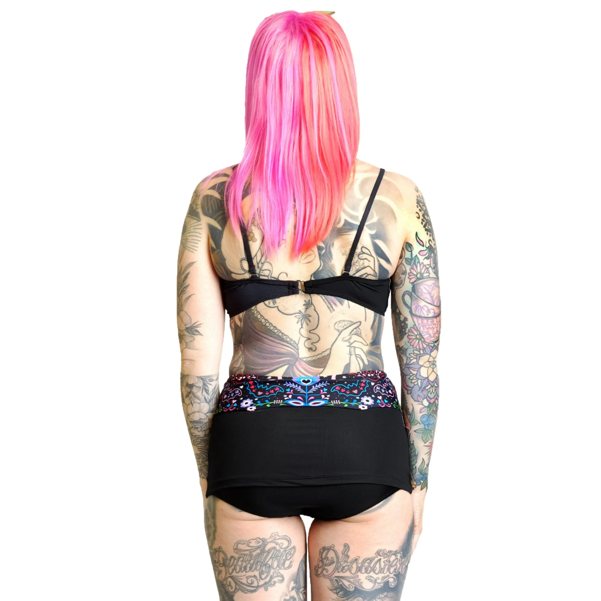 BIKINI PIN UP SKIRTED | BATTY FOLK