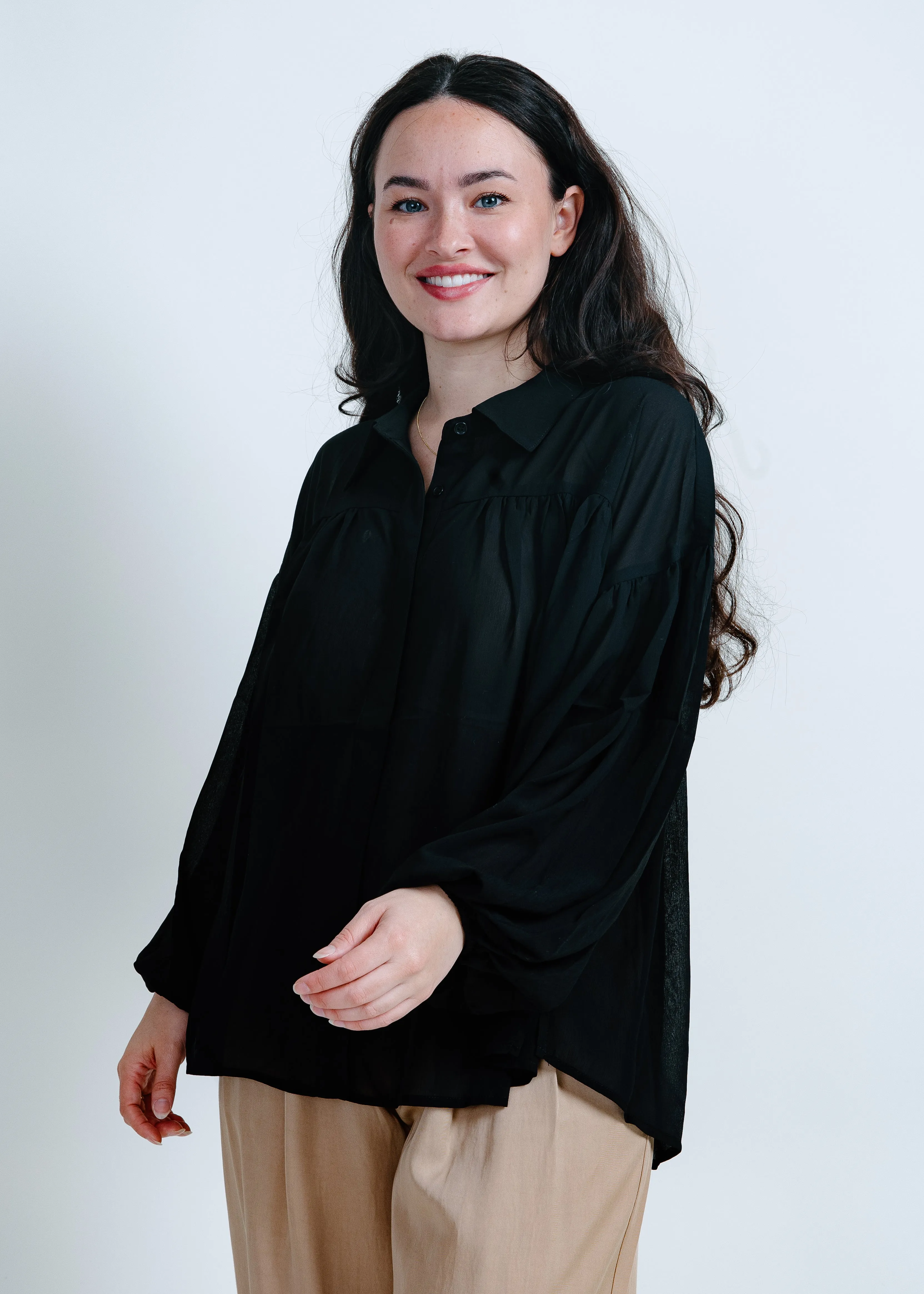 Billie Blouse - Black