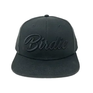 Birdie Hat - Black On Black