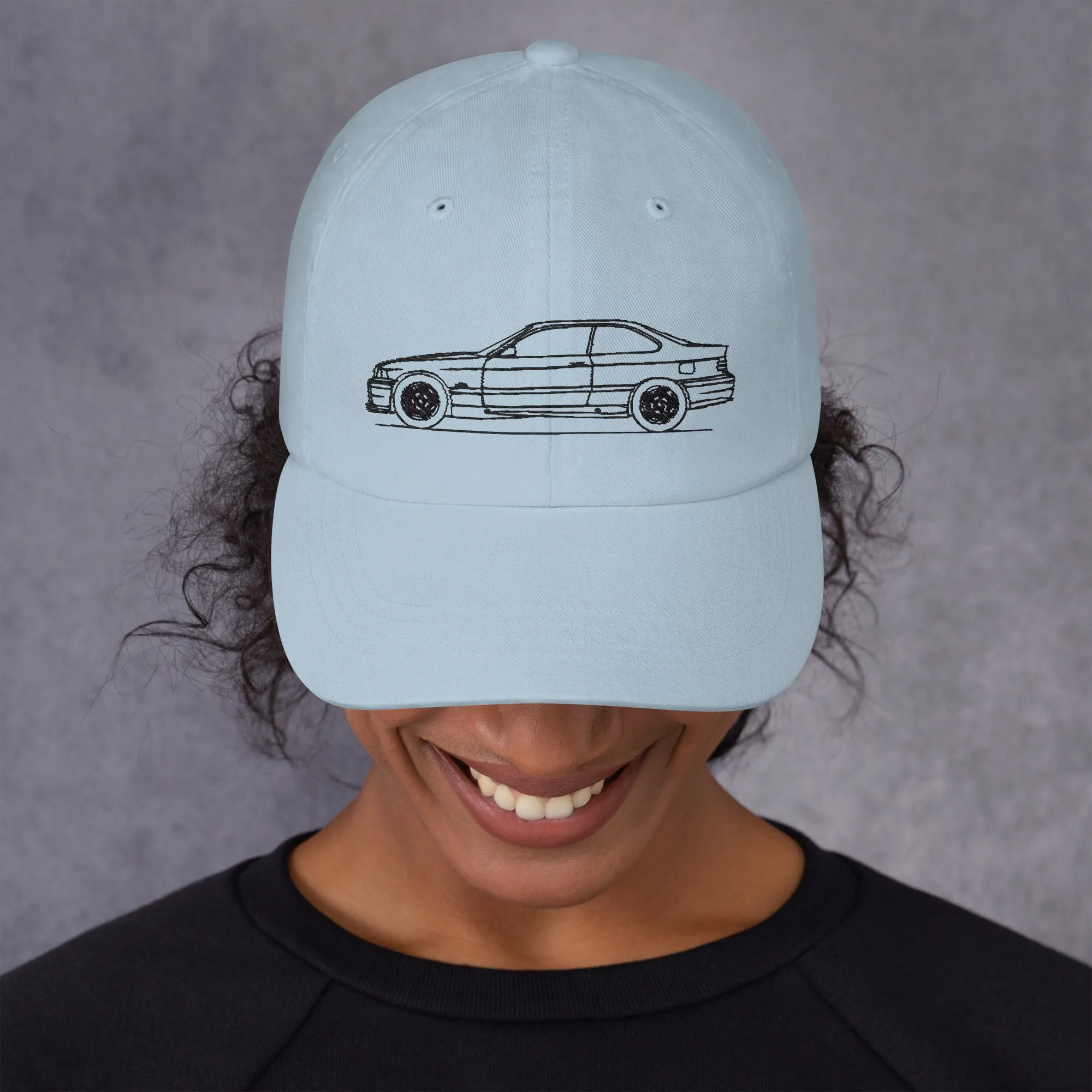 BMW E36 M3 Coupe silhouette Dad hat