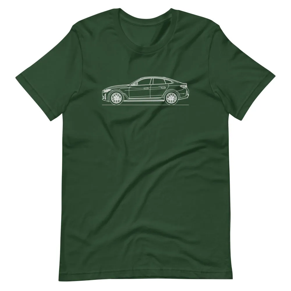 BMW G26 i4 Gran Coupé silhouette T-shirt