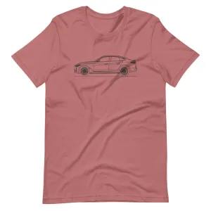 BMW G26 i4 Gran Coupé silhouette T-shirt