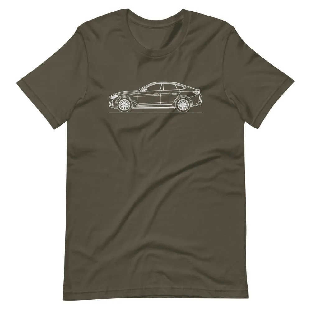 BMW G26 i4 Gran Coupé silhouette T-shirt