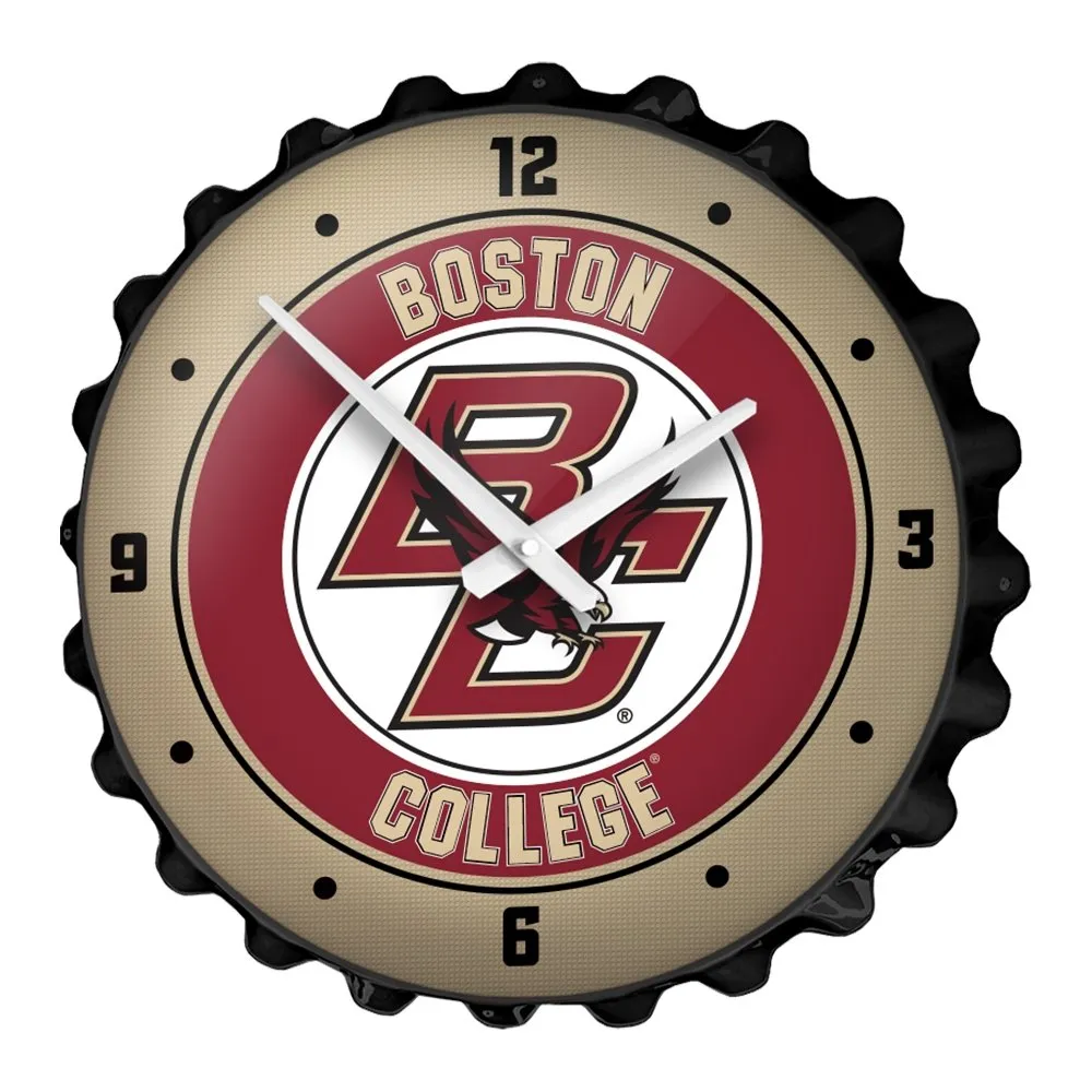Boston College Eagles: Bottle Cap Wall Clock