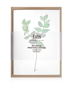 Botanical Handmade Greeting Cards Set