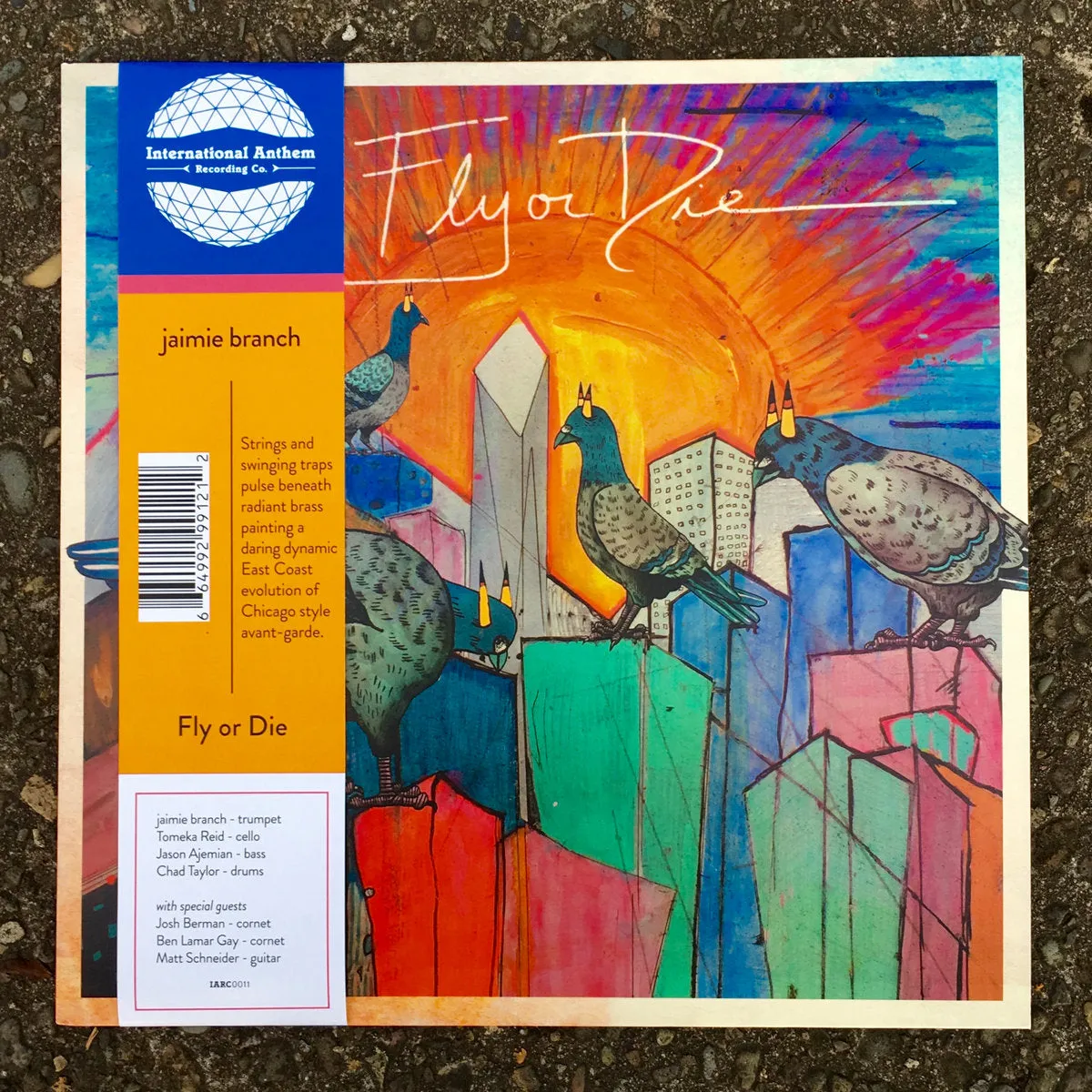 branch, jaimie – Fly or Die - New LP