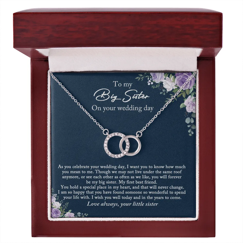 Bride Gift from Sister, Big Sister Wedding Day Gift