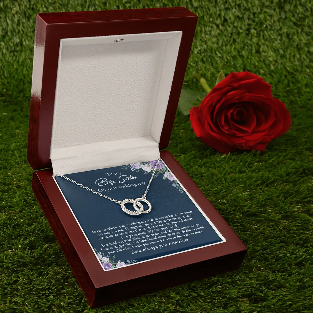 Bride Gift from Sister, Big Sister Wedding Day Gift