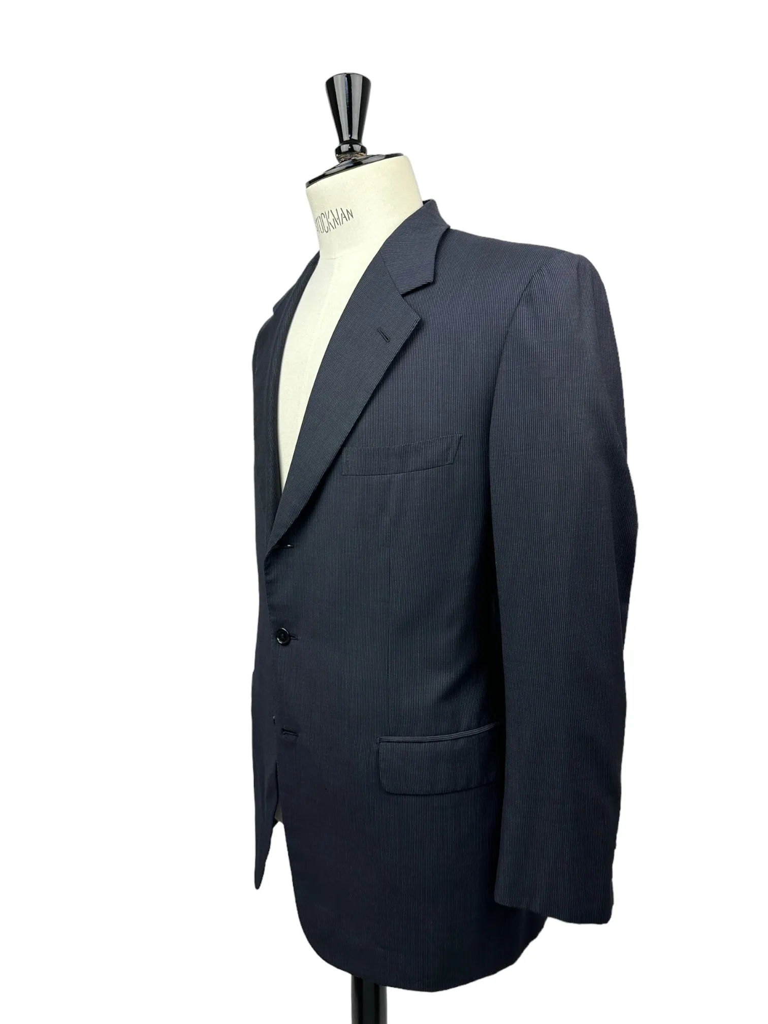 Brioni Grey Cesare Micro Pinstripe Suit