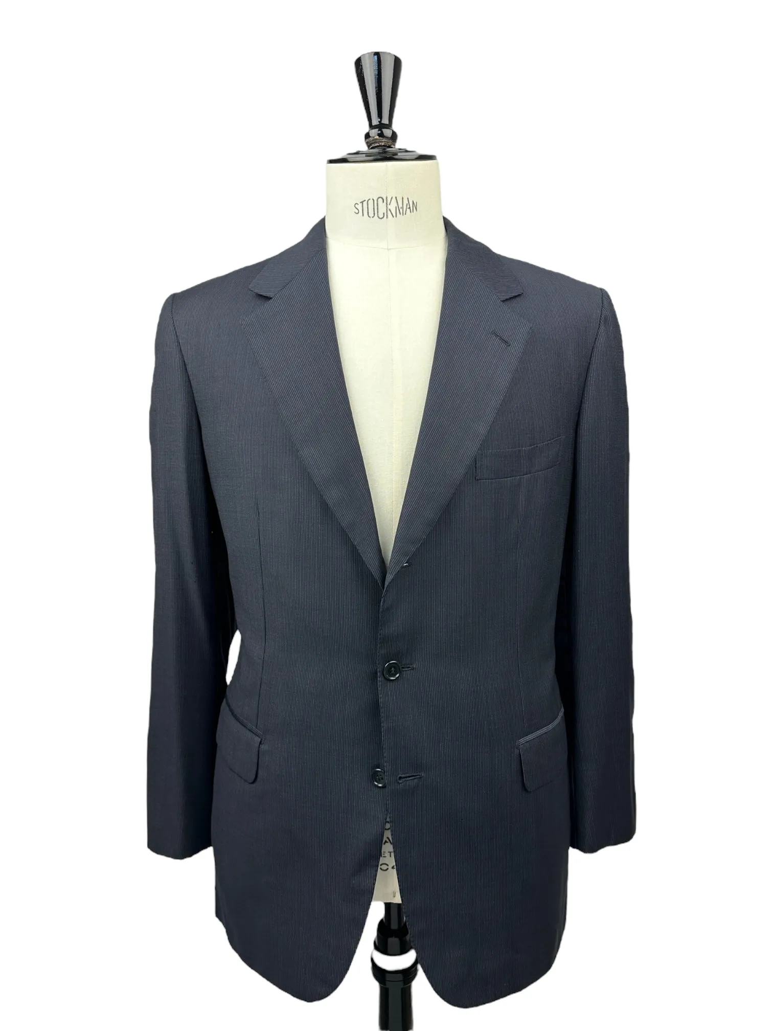 Brioni Grey Cesare Micro Pinstripe Suit