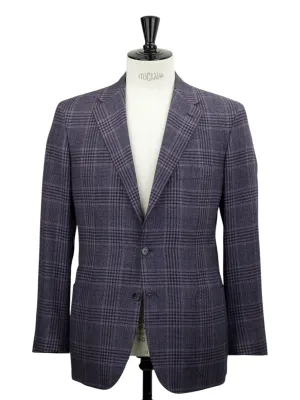 Brioni Lavendel Wool, Cashmere & Silk Jacket