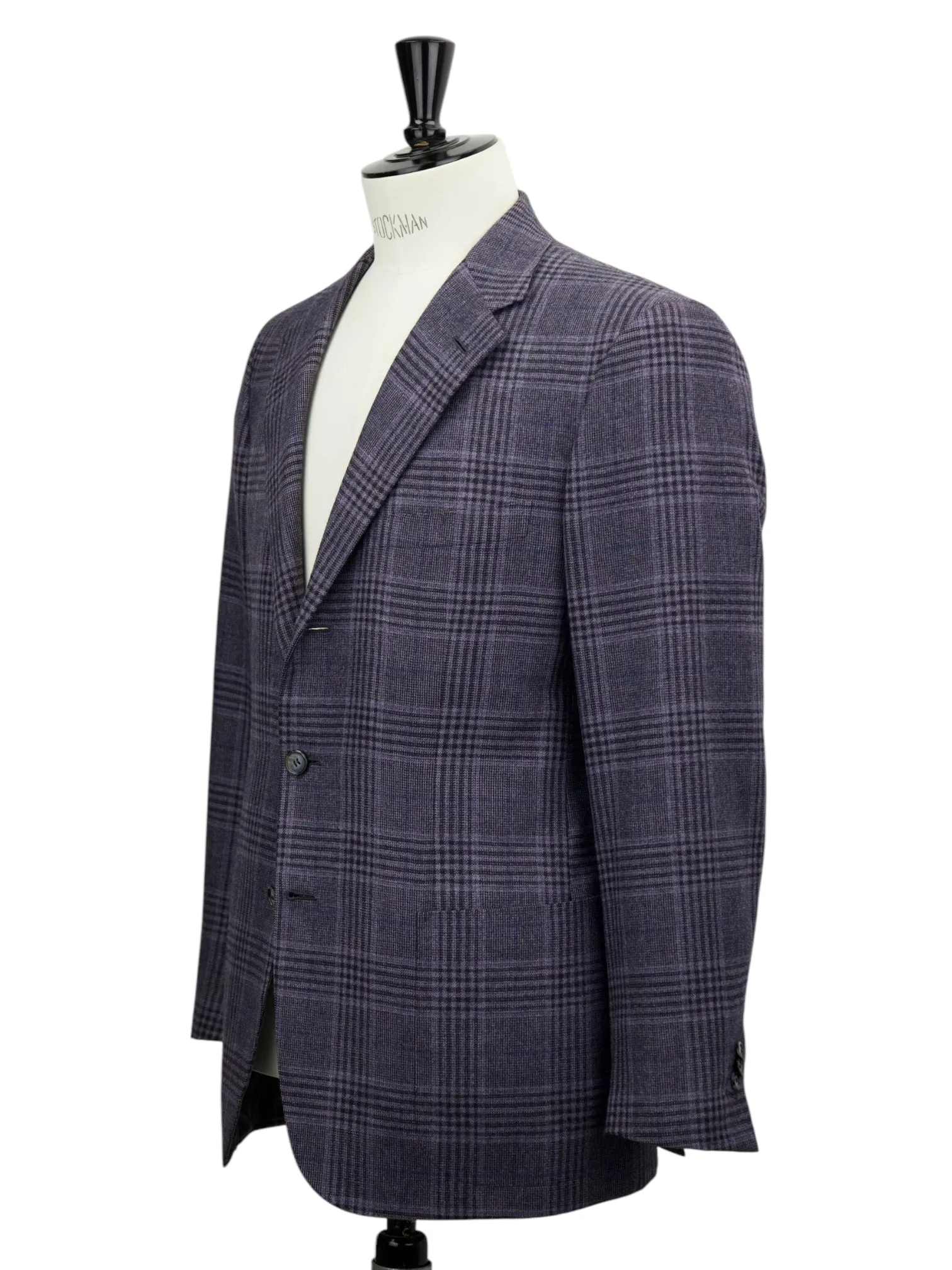 Brioni Lavendel Wool, Cashmere & Silk Jacket