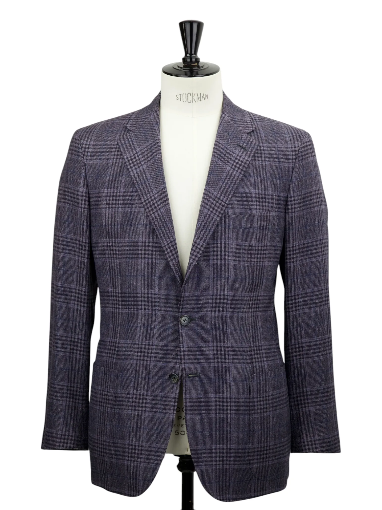 Brioni Lavendel Wool, Cashmere & Silk Jacket