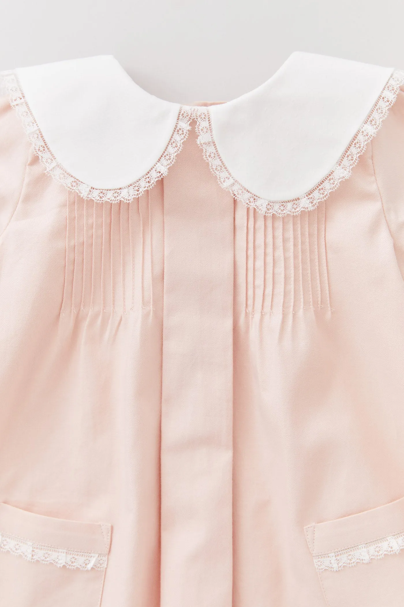 Bubble Dress Long Sleeve in Blush Pink